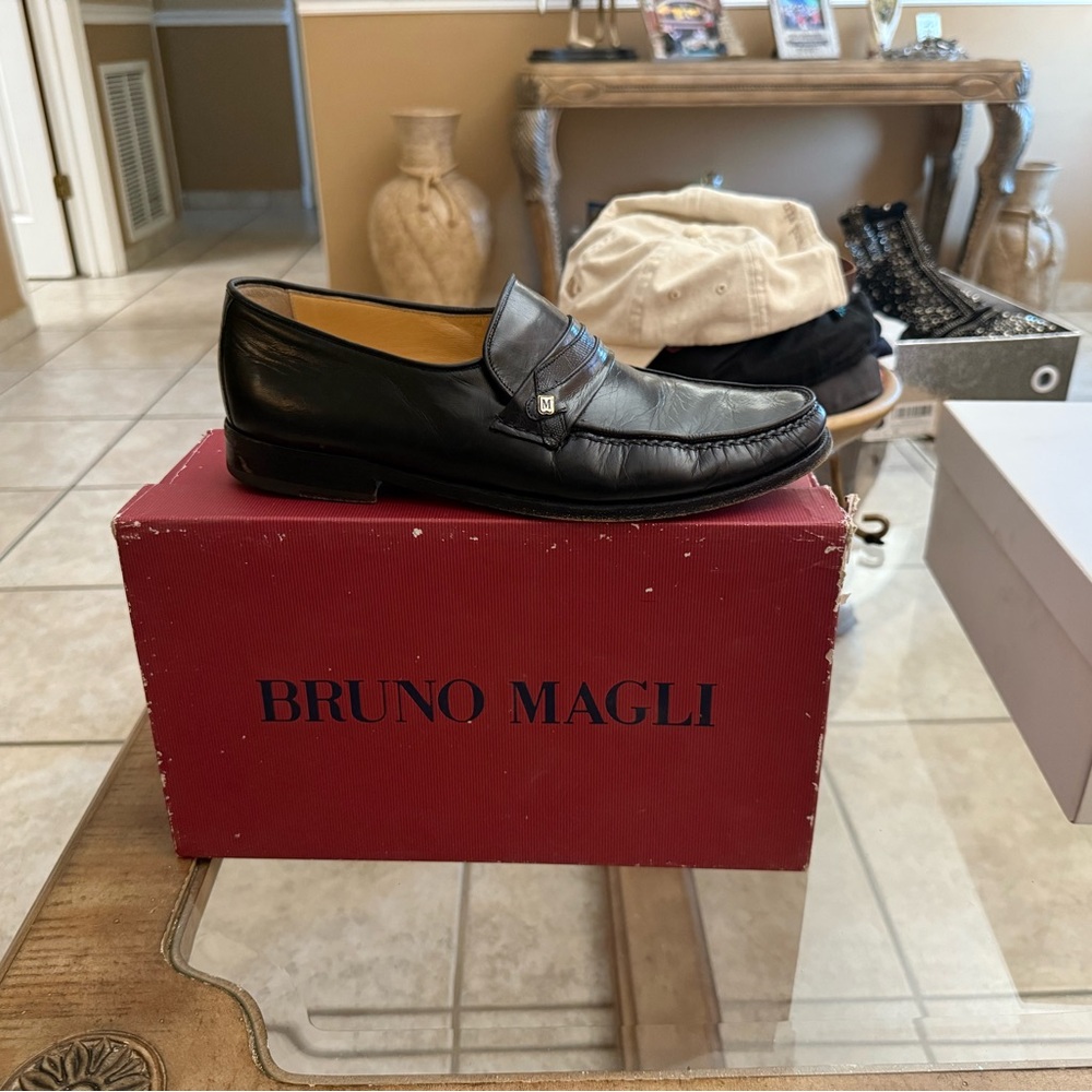 Bruno Magli Men's Black Loafers